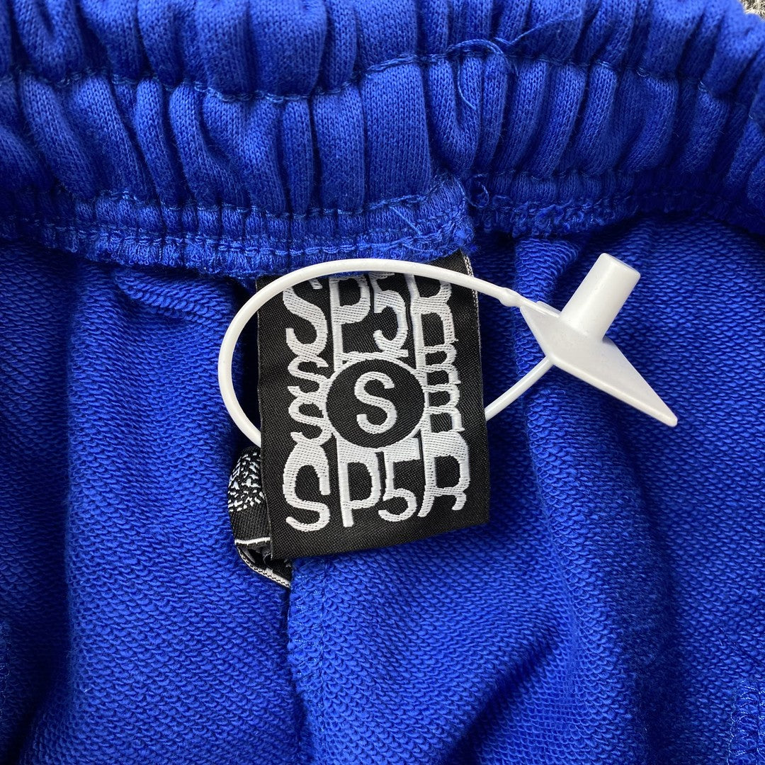 SP5DER BELUGA SWEATPANTS BLUE - detail - replica sneakers