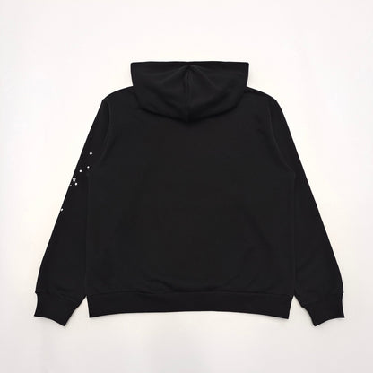 SP5DER I Heart Sp5 Souvenir Hoodie - Black Unisex Streetwear Limited Edition - The SP5DER I HEART SP5 SOUVENIR HOODIE BLACK - REPLICA brings playful streetwear vibes and