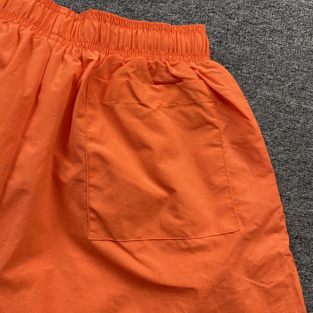 SP5DER OG WEB DOUBLE LAYER SHORT ORANGE - logo - replica sneakers