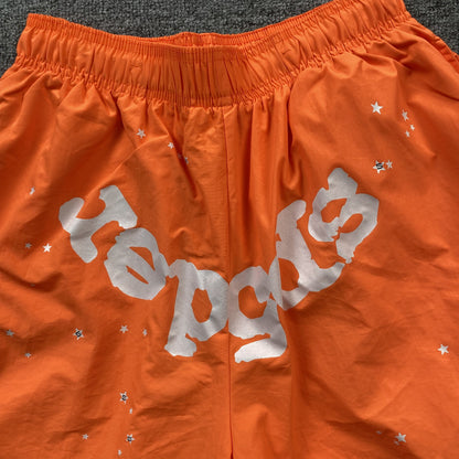 SP5DER OG WEB DOUBLE LAYER SHORT ORANGE - insole - replica sneakers