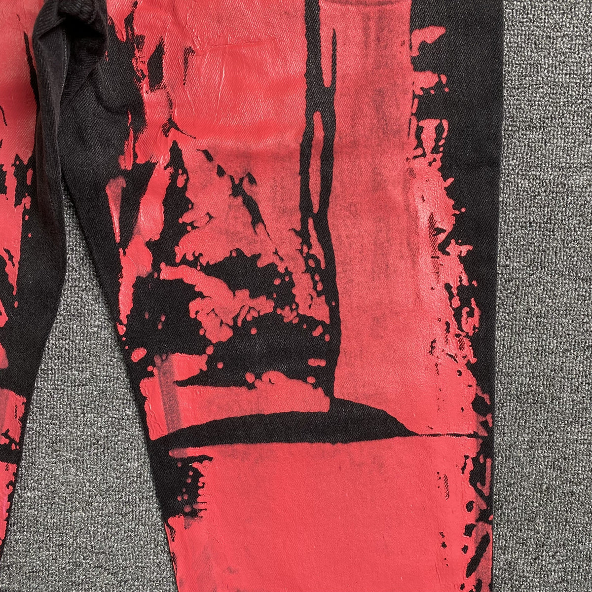 SP5DER PAINTED MOTO DENIM BLACK - detail - replica sneakers