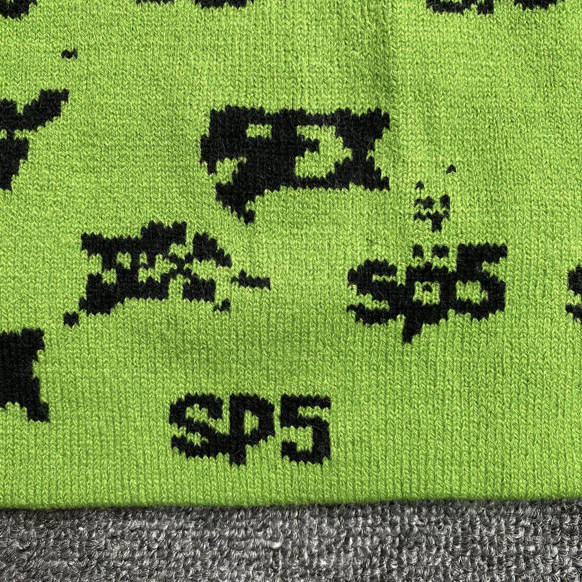 SP5DER SEX SKULLY SLIME GREEN - back view - replica sneakers