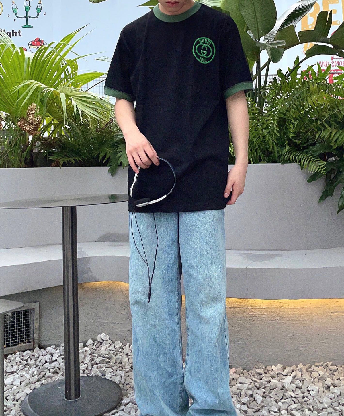 Gucci Polo Shirt with Embroidered Logo - outsole - replica sneakers