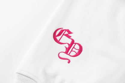 CHROME HEARTS PINK HORSE SHOE LOGO SWEATSHIRT BLACK - insole - replica sneakers