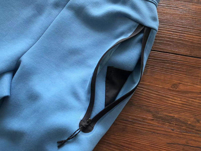 NIKE TECH FLEECE PANTS x DUTCH BLUE/COURT BLUE - insole - replica sneakers