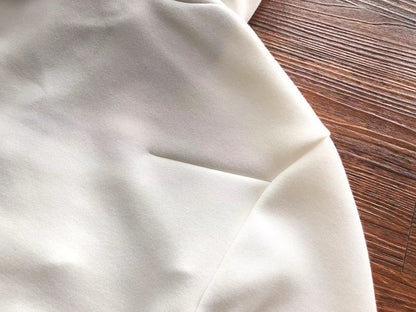 NIKE TECH FLEECE HOODIE x WHITE - logo - replica sneakers