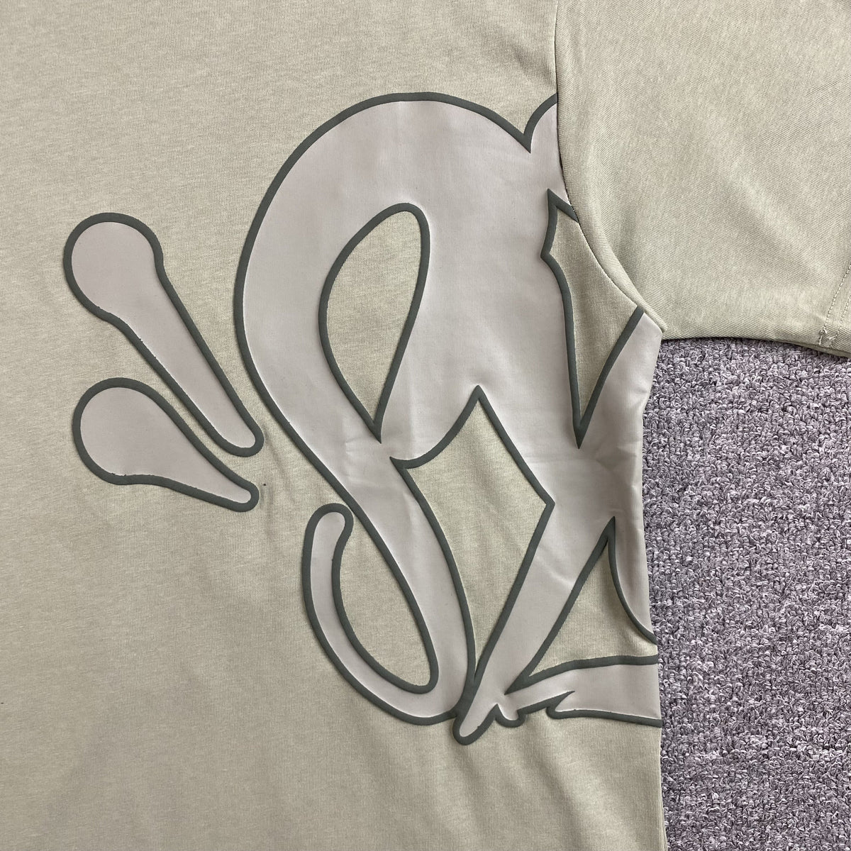 SYNA WORLD T-SHIRT SAGE - outsole - replica sneakers