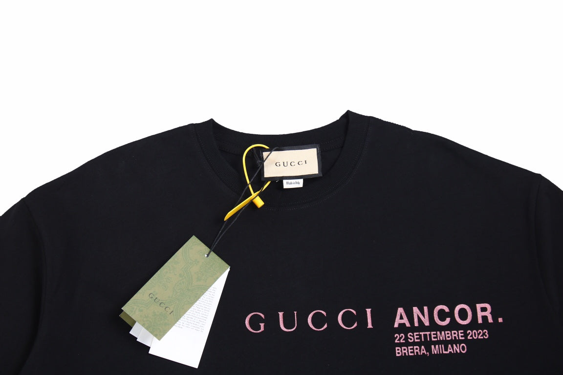 Gucci ANCOR. T-Shirt (Black) - box - replica sneakers