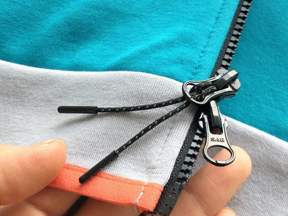NIKE TECH FLEECE HOODIE x WOLF GREY/AQUAMARINE/ORANGE - insole - replica sneakers