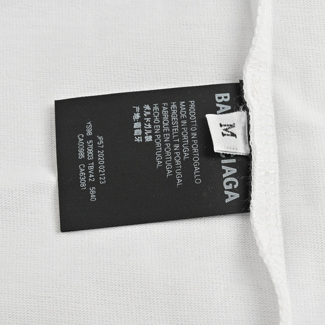 Balenciaga T-Shirt - Distressed Logo - insole - replica sneakers