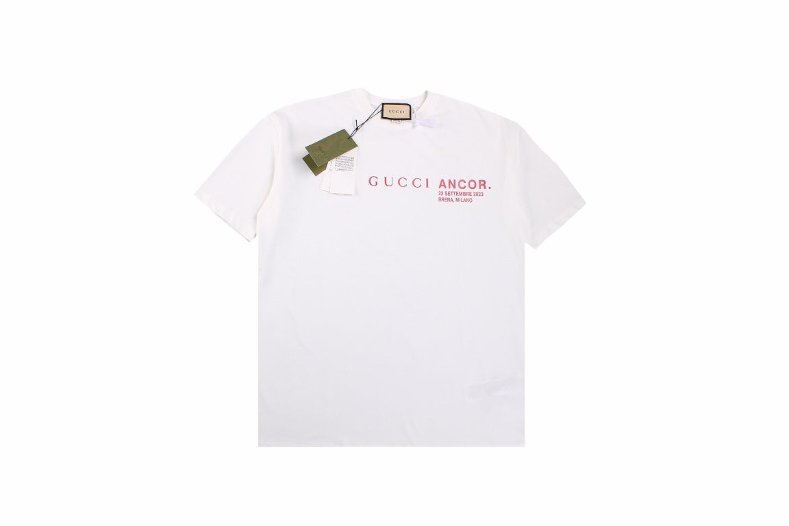 Gucci ANCOR. T-Shirt (White) - logo - replica sneakers