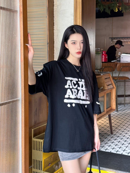 Balenciaga Acid Arab T-Shirt (Black) - logo - replica sneakers