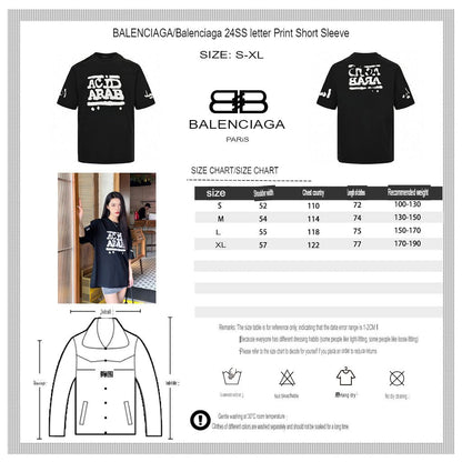 Balenciaga Acid Arab T-Shirt (Black) - logo - replica sneakers