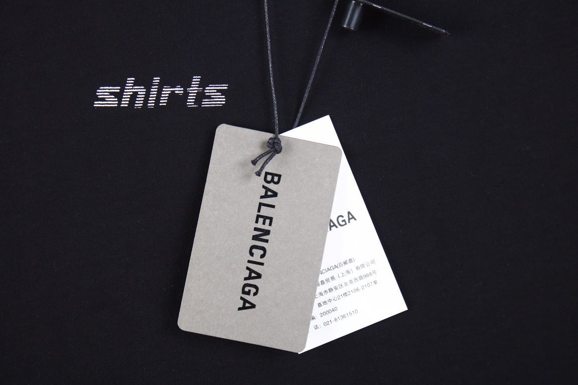 Balenciaga Allover Logo Print T-Shirt - insole - replica sneakers