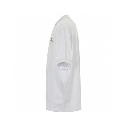 Balenciaga Bb Logo Polo Shirt - White Unisex Streetwear Limited Edition - This Balenciaga polo shirt features a classic design with the 'BB' logo and 'Balenciaga' branding