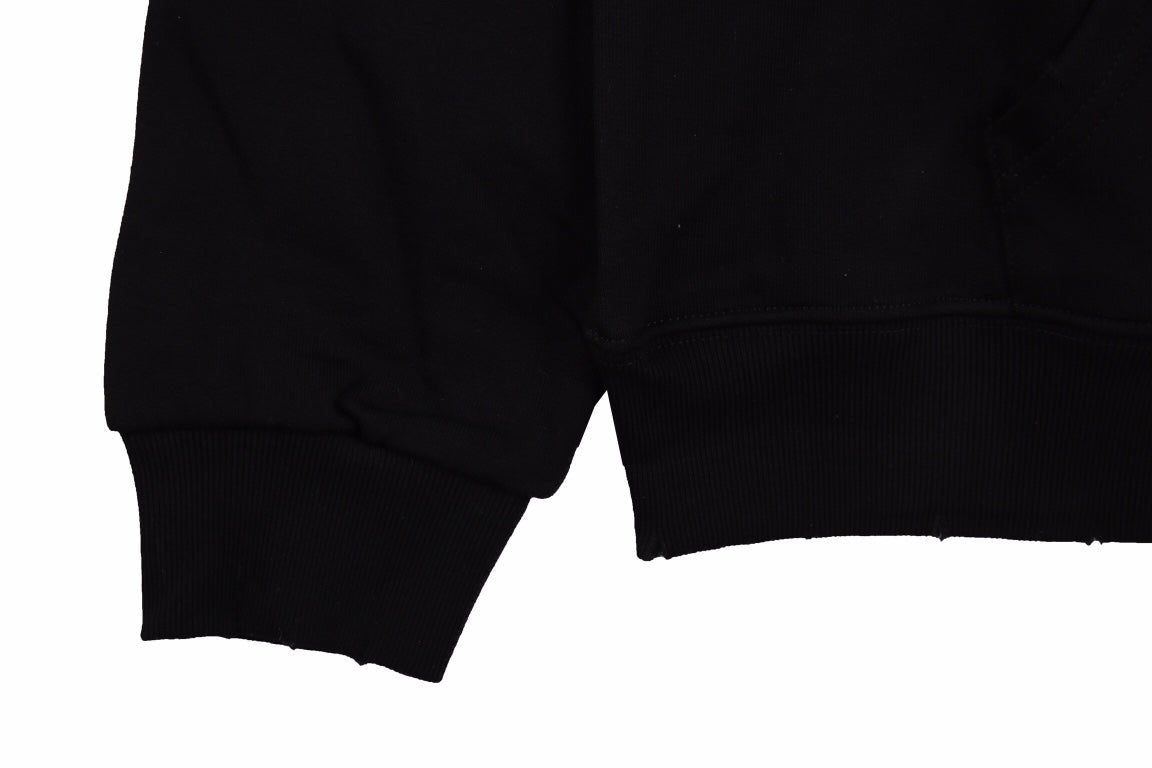 Balenciaga Black Be Yourself Hoodie - close up - replica sneakers