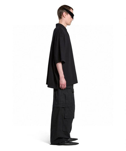 Balenciaga Classic Logo Polo Shirt (Black) - logo - replica sneakers