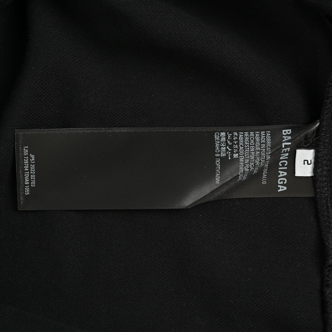 Balenciaga Classic Logo Polo Shirt (Black) - box - replica sneakers