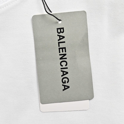 Balenciaga Crystal Logo T-Shirt in White - insole - replica sneakers