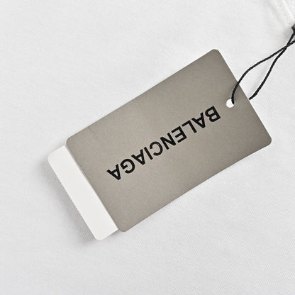 Balenciaga Crystal Logo T-Shirt in White - insole - replica sneakers