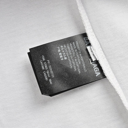 Balenciaga Crystal Logo T-Shirt in White - box - replica sneakers