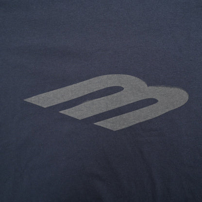 Balenciaga Distressed Logo T-Shirt - detail - replica sneakers