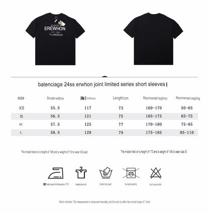 Balenciaga Erewhon T-Shirt (Black) - logo - replica sneakers