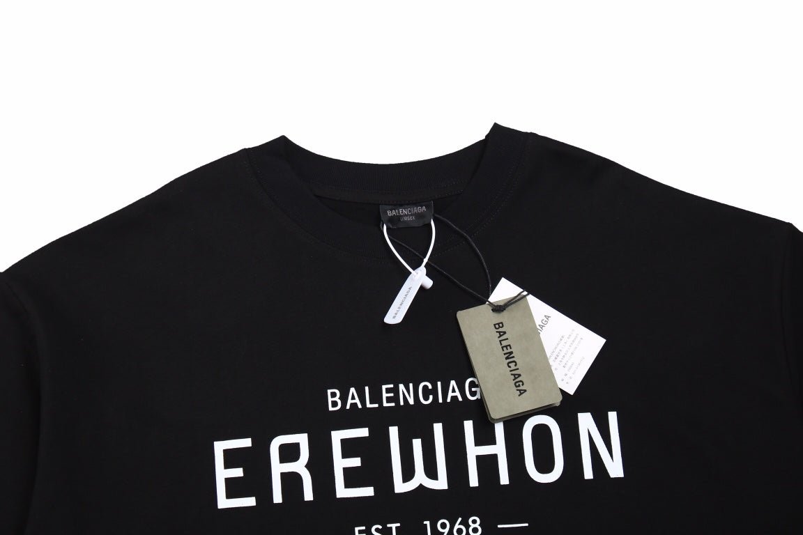 Balenciaga Erewhon T-Shirt (Black) - logo - replica sneakers