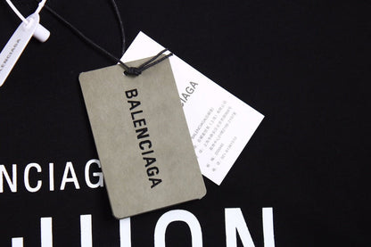 Balenciaga Erewhon T-Shirt (Black) - detail - replica sneakers