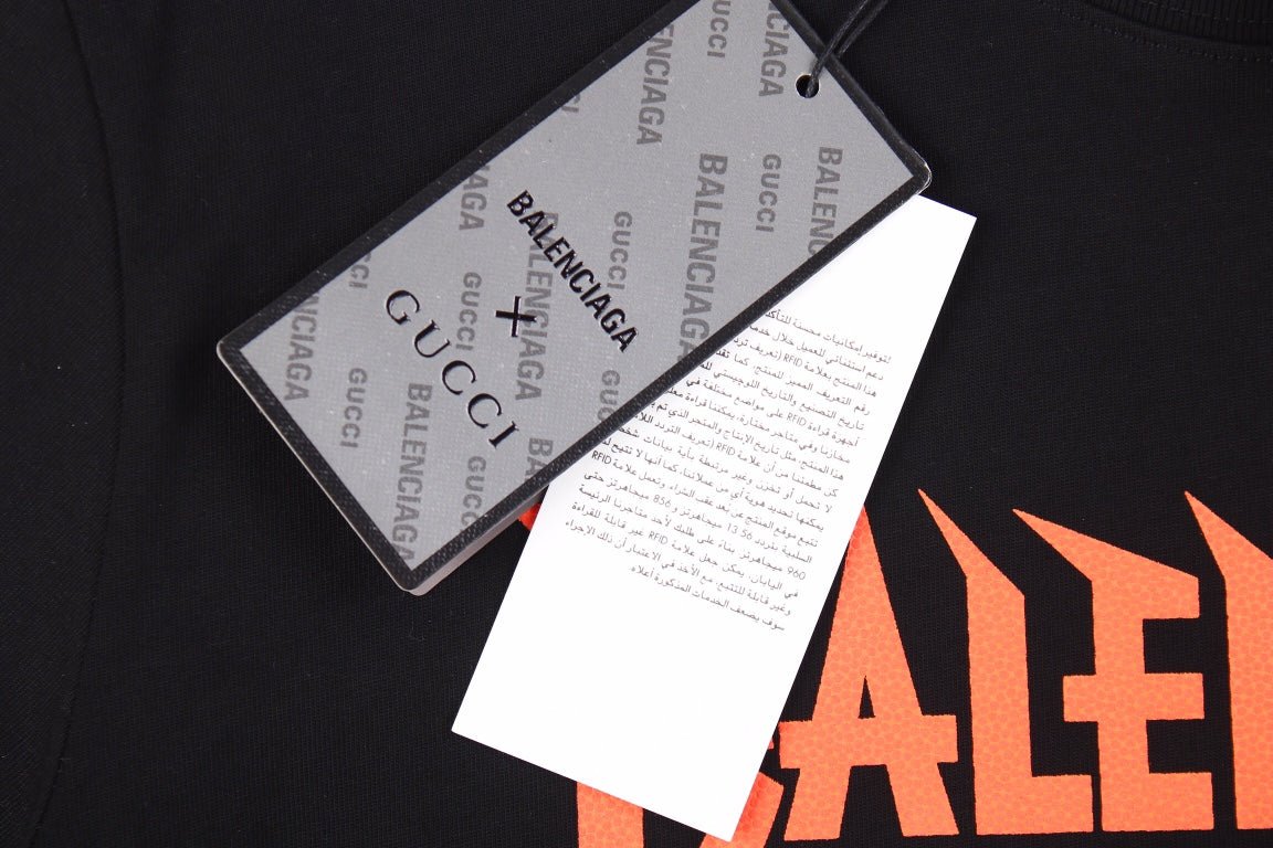 Balenciaga Gothic Logo T-Shirt - insole - replica sneakers