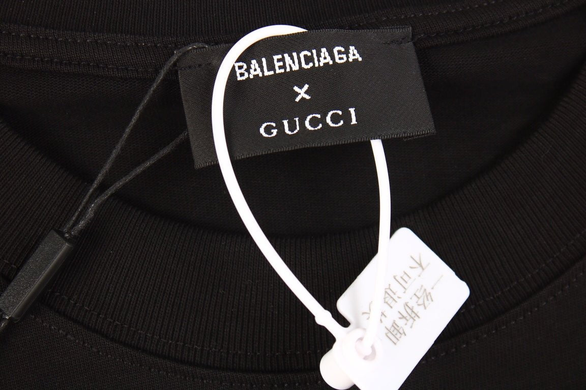Balenciaga Gothic Logo T-Shirt - outsole - replica sneakers