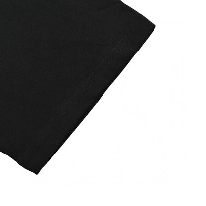 Balenciaga Graffiti Logo Black T-Shirt - close up - replica sneakers