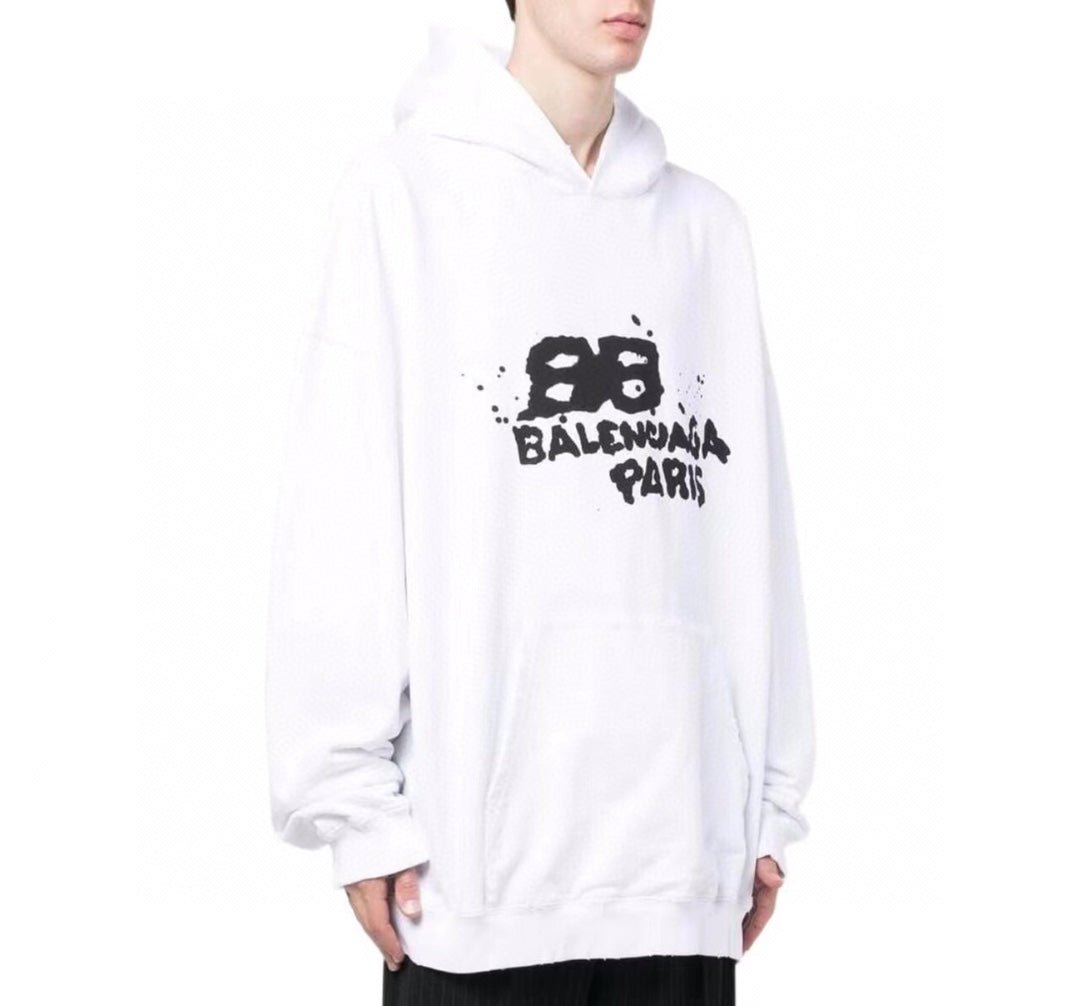 Balenciaga Hoodie - logo - replica sneakers