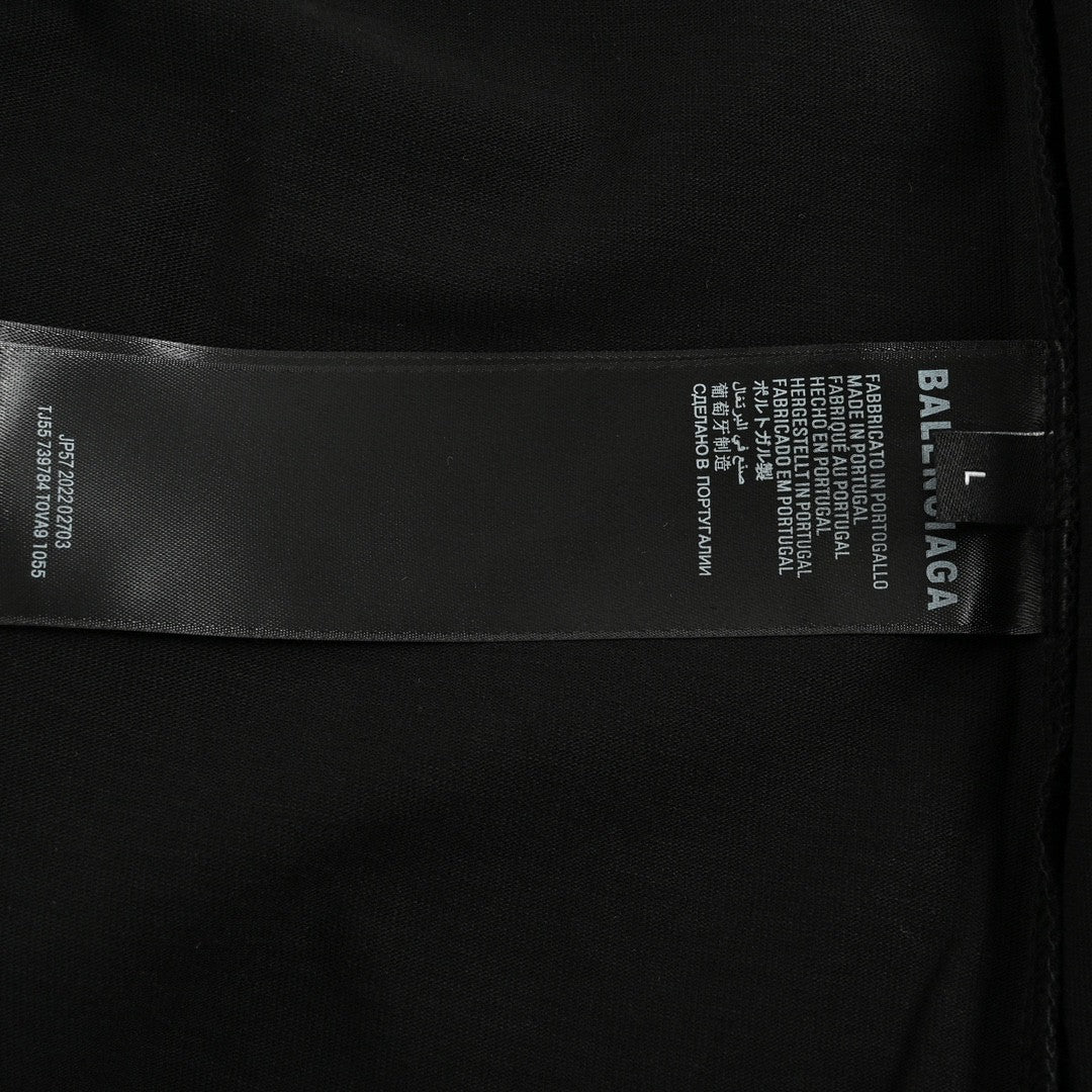 Balenciaga Je t'aime Black T-Shirt - box - replica sneakers