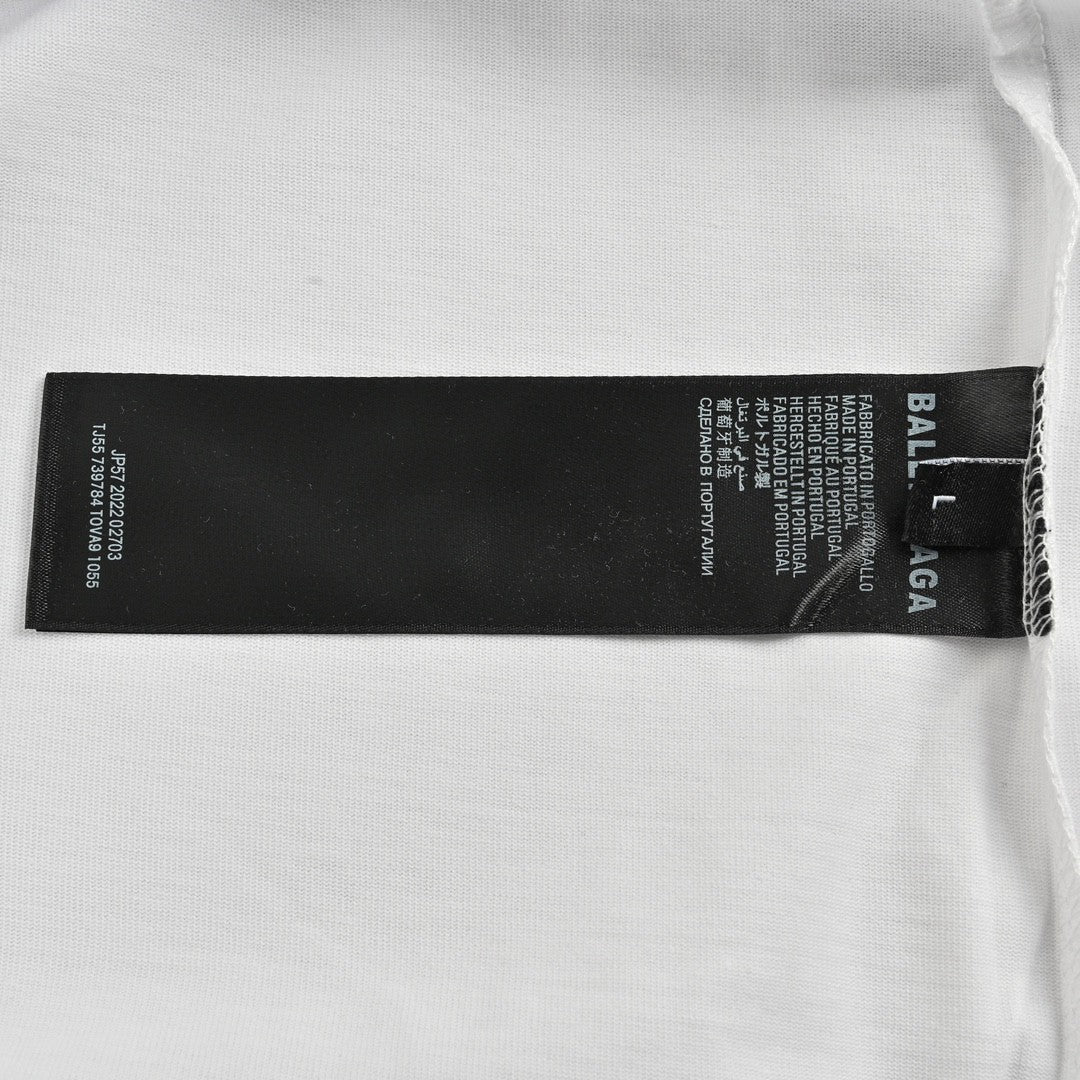 Balenciaga Je t'aime White T-Shirt - box - replica sneakers