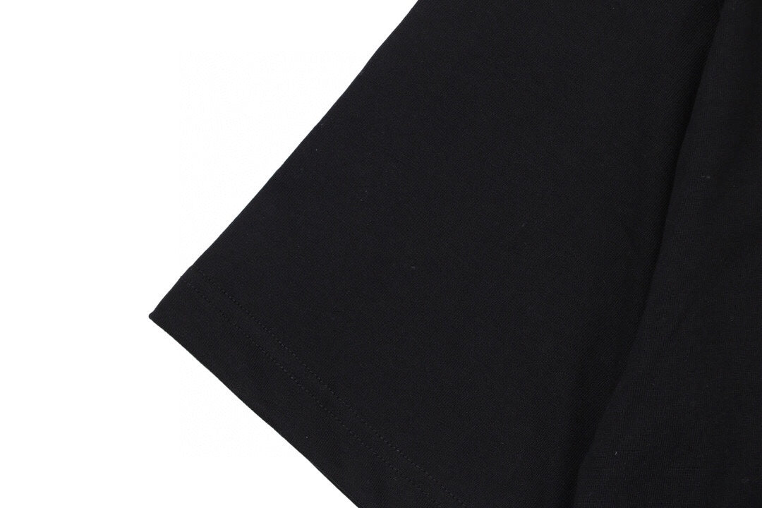 Balenciaga Wave Logo T-Shirt (Black) - logo - replica sneakers