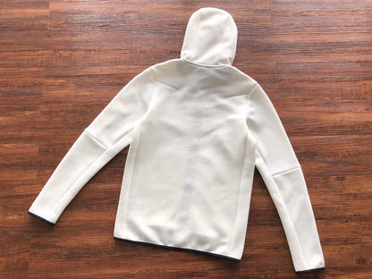 NIKE TECH FLEECE HOODIE x WHITE - insole - replica sneakers