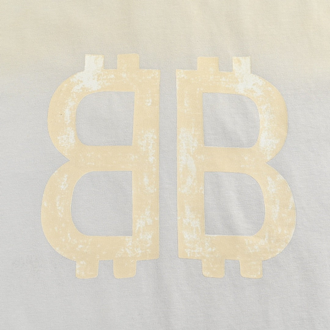 Balenciaga T-Shirt - Double B Graphic - logo - replica sneakers