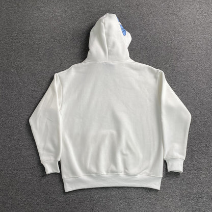 SYNA World Hood Logo Hoodie - White Unisex Streetwear Limited Edition