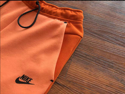 NIKE TECH FLEECE HOODIE x CAMPFIRE ORANGE - logo - replica sneakers