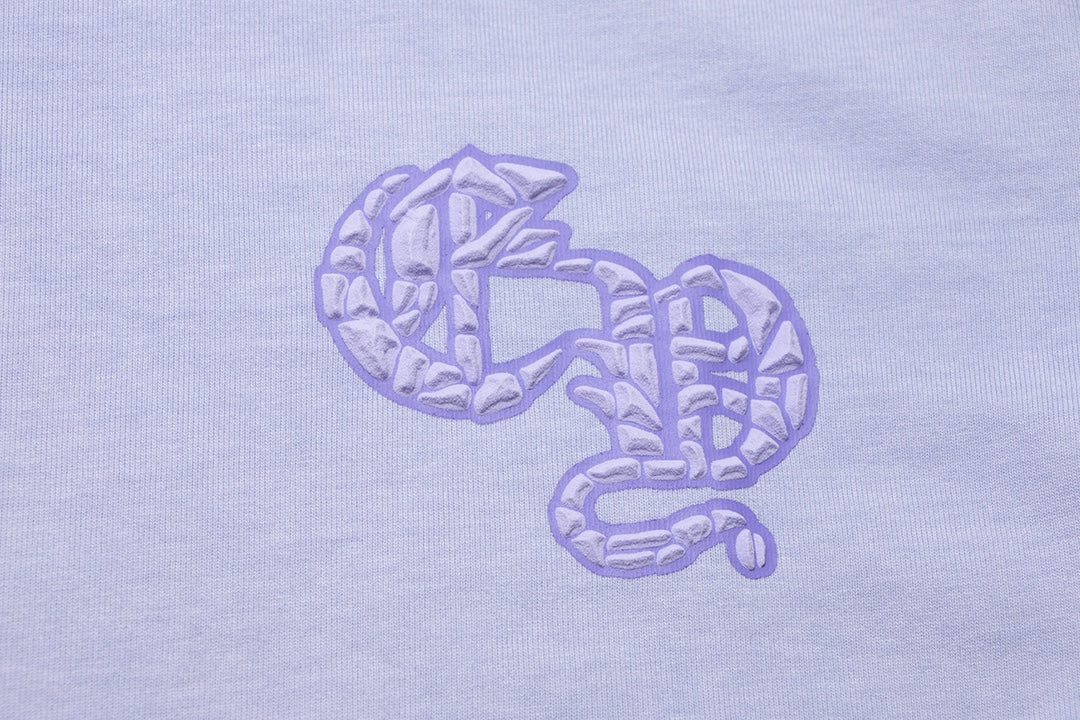 CHROME HEARTS HORSE SHOE LOGO T-SHIRT WASHED LIGHT BLUE - box - replica sneakers