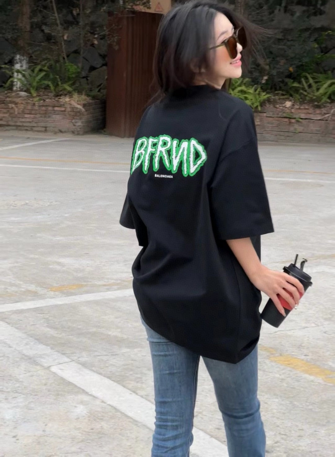 Balenciaga T-Shirt - Prohibition Symbol - logo - replica sneakers