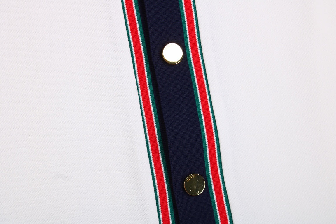 Gucci Contrast Collar Shirt - logo - replica sneakers