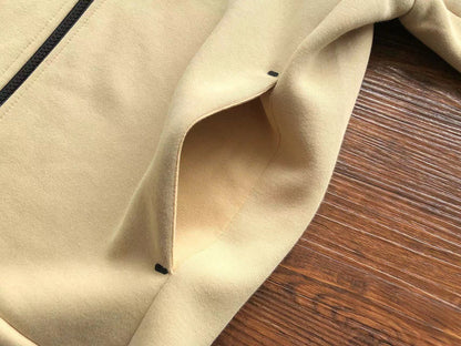 NIKE TECH FLEECE HOODIE x BEACH BROWN - logo - replica sneakers