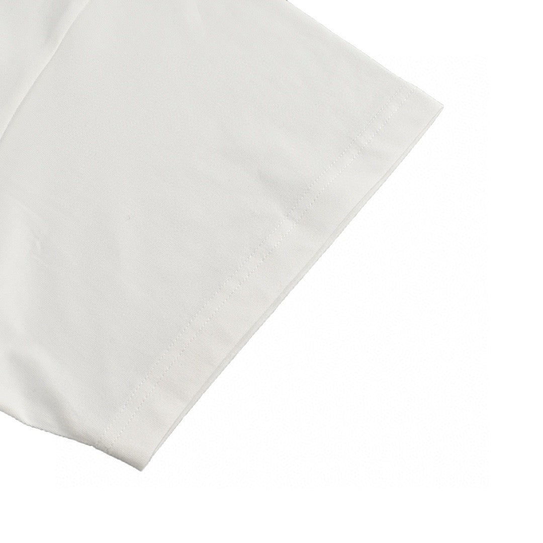 Balenciaga White T-Shirt with Label Detail - insole - replica sneakers