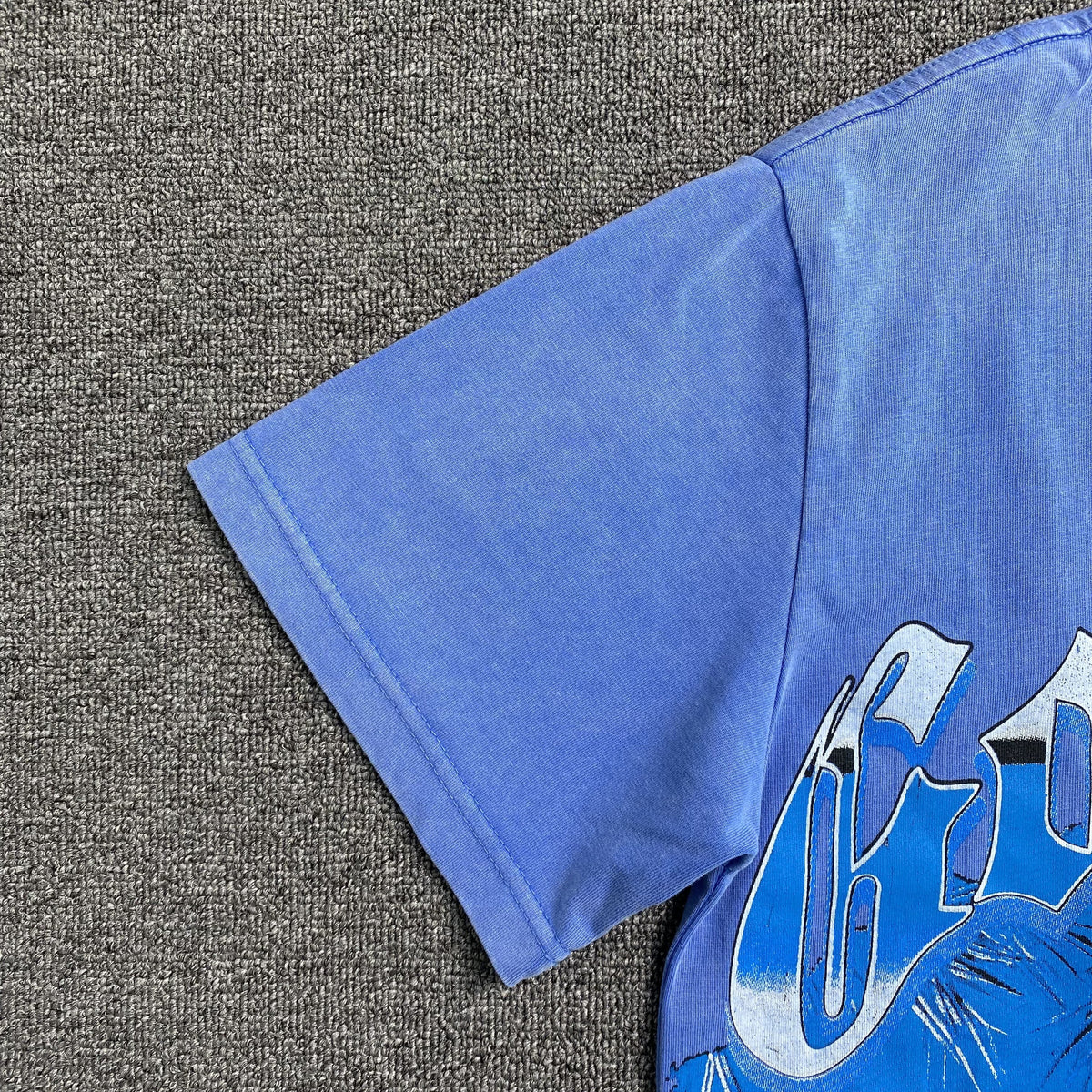 GODSPEED ARTIFICIAL LOVE T-SHIRT WASHED BLUE - box - replica sneakers