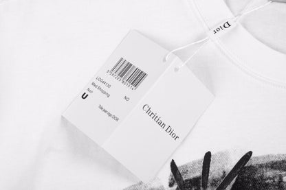 Dior T-Shirt with Artistic Logo Design - logo - replica sneakers