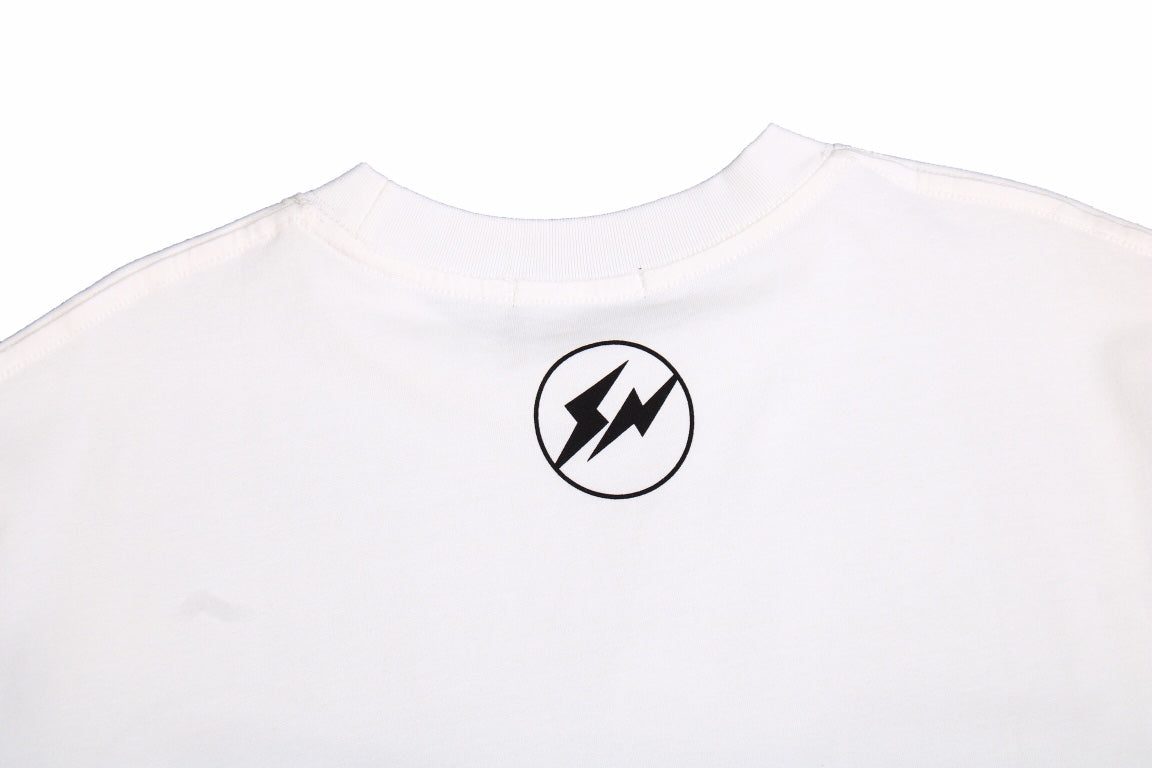 BALENCIAGA LOGO T-SHIRT WHITE - box - replica sneakers