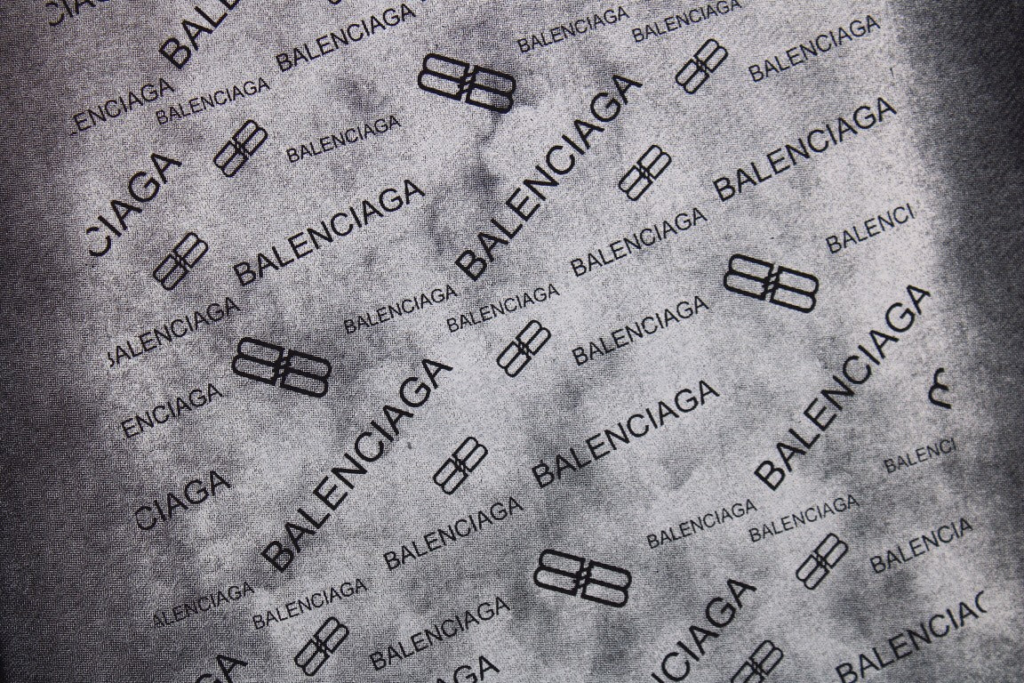 BALENCIAGA SPRAY LOGO T-SHIRT BLACK - box - replica sneakers