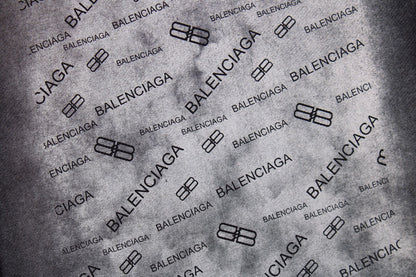 BALENCIAGA SPRAY LOGO T-SHIRT BLACK - box - replica sneakers